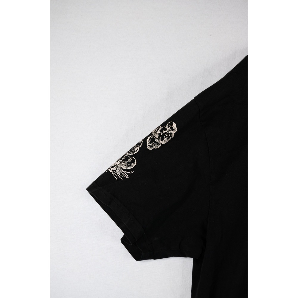 Rebel Vengeance Graphic T-Shirt Mens XXL Black Excellent Streetwear Lightning - Picture 4 of 7
